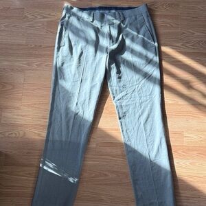Louis Raphael Gray Dress Pants for Men 30x30 Skinny Fit